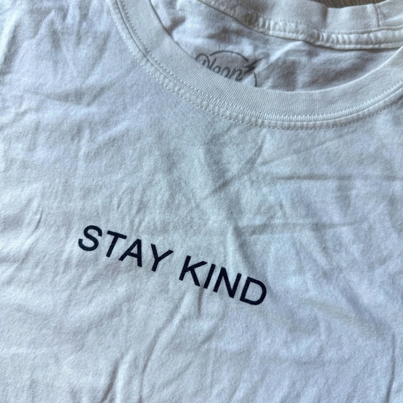 Neon Riot Tops - "Stay Kind" Unisex T-Shirt - Size Medium - Neon Riot - 100% Cotton